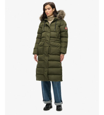 Superdry Abrigo Everest Foux verde