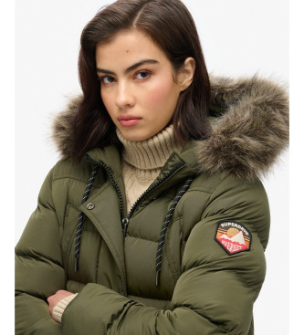 Superdry Abrigo Everest Foux verde