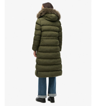 Superdry Abrigo Everest Foux verde