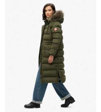 Superdry Abrigo Everest Foux verde