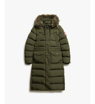 Superdry Abrigo Everest Foux verde