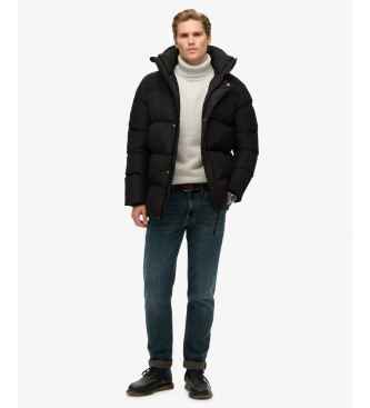 Superdry Coat Five black