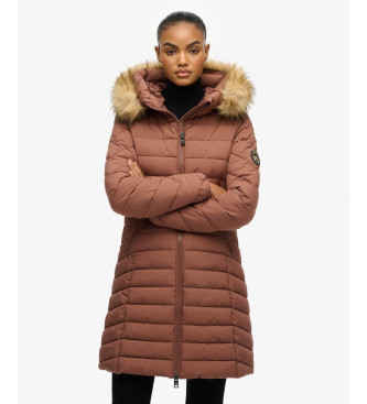 Superdry Brown Fuji Coat 