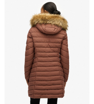 Superdry Brown Fuji Coat 
