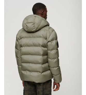 Superdry Casaco com puffer grfico verde