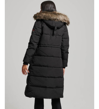 Superdry Everest quilted long coat