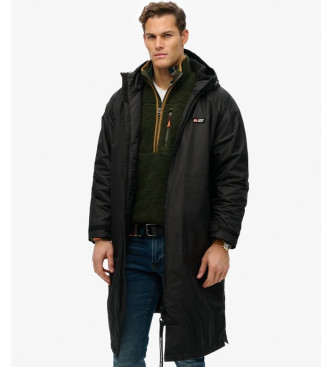 Superdry Abrigo Robe negro