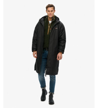 Superdry Abrigo Robe negro