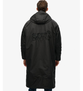 Superdry Abrigo Robe negro