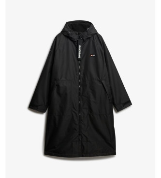 Superdry Abrigo Robe negro