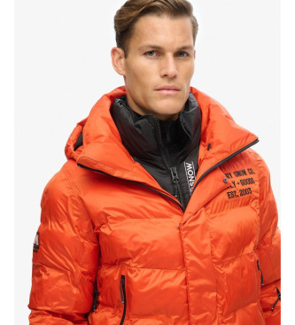 Superdry Ski Sport Puffer Coat orange