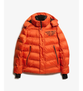 Superdry Ski Sport Puffer Coat orange