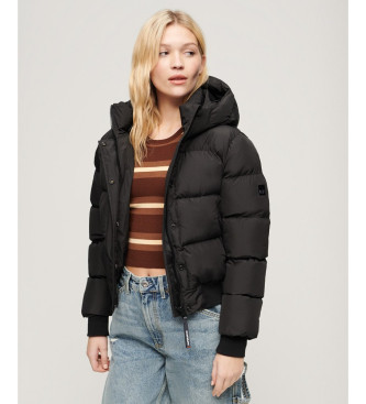 Superdry Sports Puffer Bomber Coat noir