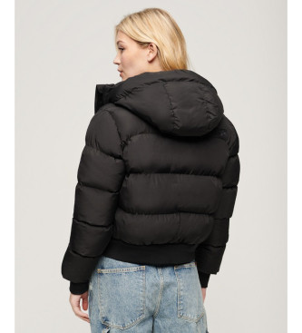 Superdry Sports Puffer Bomber Coat svart