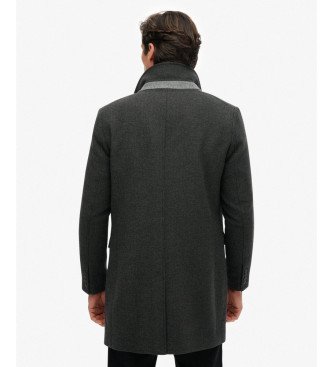Superdry Tailored 2 In 1 coat Town mrkegr