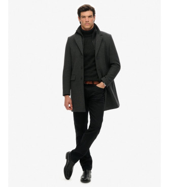 Superdry Tailored 2 In 1 coat Town mrkegr
