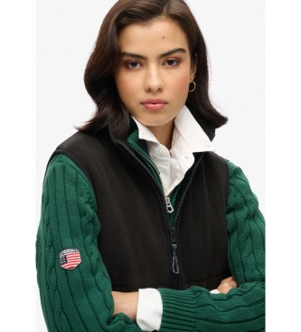 Superdry Gilet attivo nero