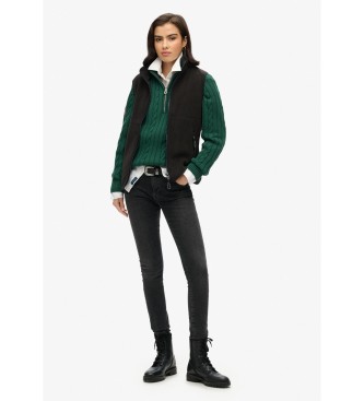 Superdry Gilet attivo nero