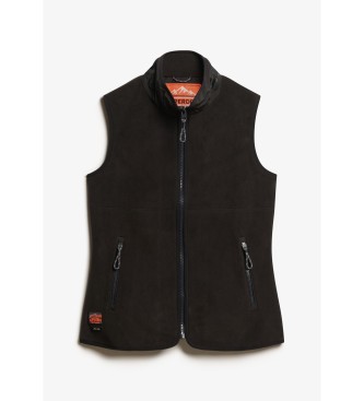 Superdry Gilet attivo nero