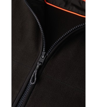 Superdry Gilet attivo nero