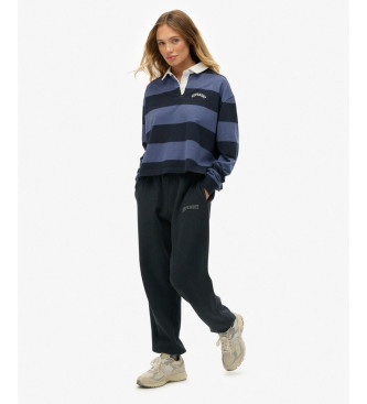 Superdry Boyfriend Jogger Trousers navy