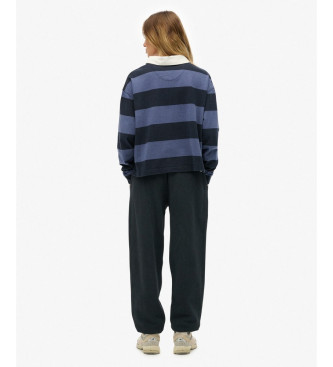 Superdry Boyfriend Jogger Trousers navy