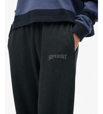 Superdry Boyfriend Jogger Trousers navy