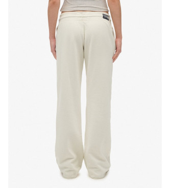 Superdry Athletic Essentials Low Rise Flare Jogger Pants beige