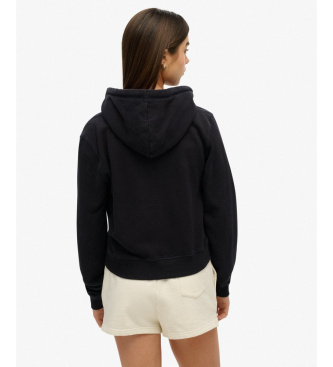 Superdry Felpa sportiva casual blu navy