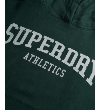 Superdry Athletic Essentials Entspanntes grnes Sweatshirt