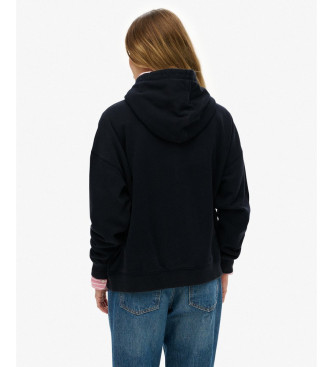 Superdry Athletic Essentials Entspanntes Sweatshirt navy