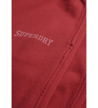 Superdry Pantaloni da jogging Athletic Essential Bordeaux