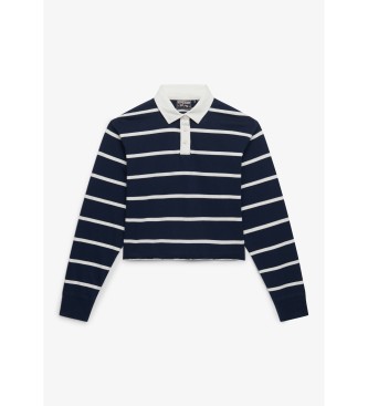 Superdry Polo � rayures Rugby navy