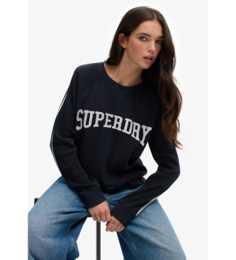 Superdry Athletic Essentials Graphic Sweatshirt navy