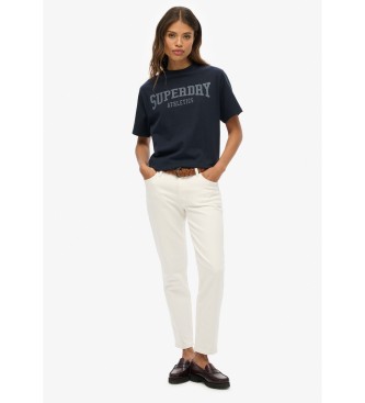 Superdry T-shirt oversized azul-marinho