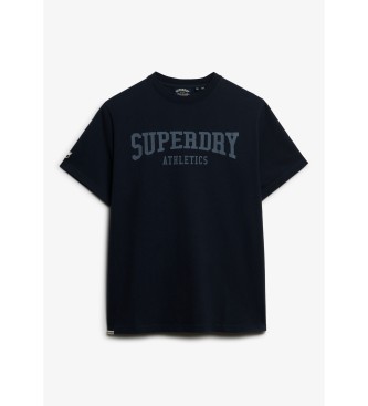 Superdry T-shirt oversized azul-marinho