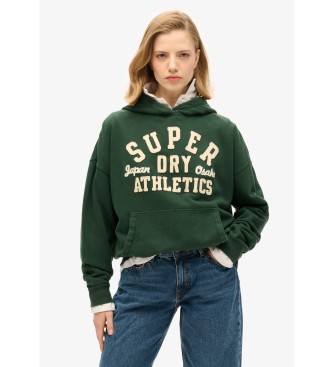Superdry Mikina Atletska zelena