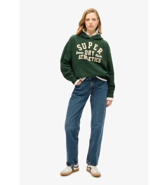 Superdry Mikina Atletska zelena