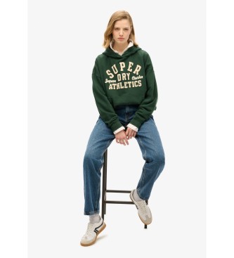 Superdry Mikina Atletska zelena