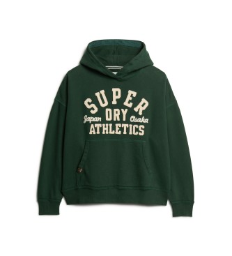 Superdry Mikina Atletska zelena