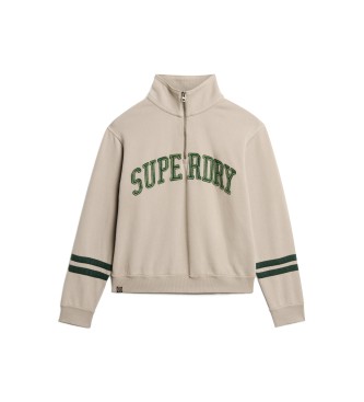 Superdry Sudadera aplicacin Athletic Essentials marrn