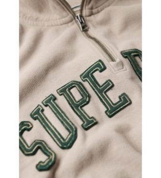 Superdry Sudadera aplicacin Athletic Essentials marrn