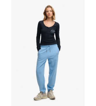 Superdry Camiseta Athletic Button Down marino