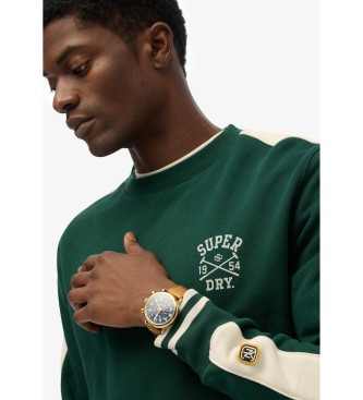 Superdry Camisola de malha Athletic Club verde