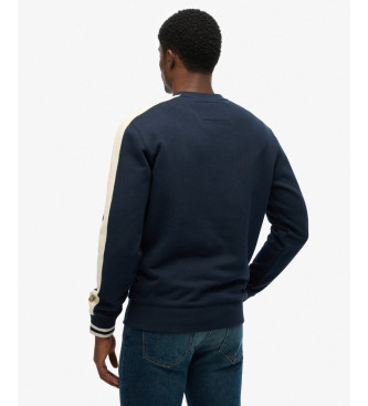 Superdry Camisola de malha Athletic Club azul-marinho