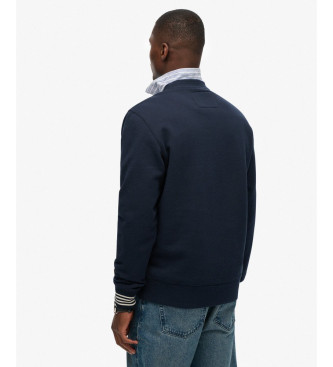 Superdry Athletic Club Crew Sweatshirt navy