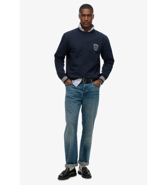 Superdry Athletic Club Crew Sweatshirt navy