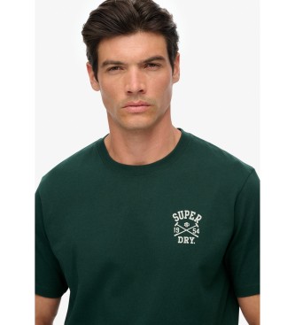 Superdry Camiseta Athletic Club verde
