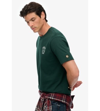 Superdry Camiseta Athletic Club verde