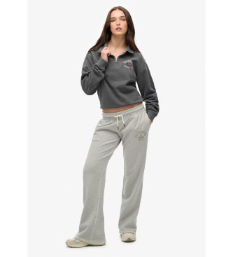 Superdry Felpa grigia sportiva